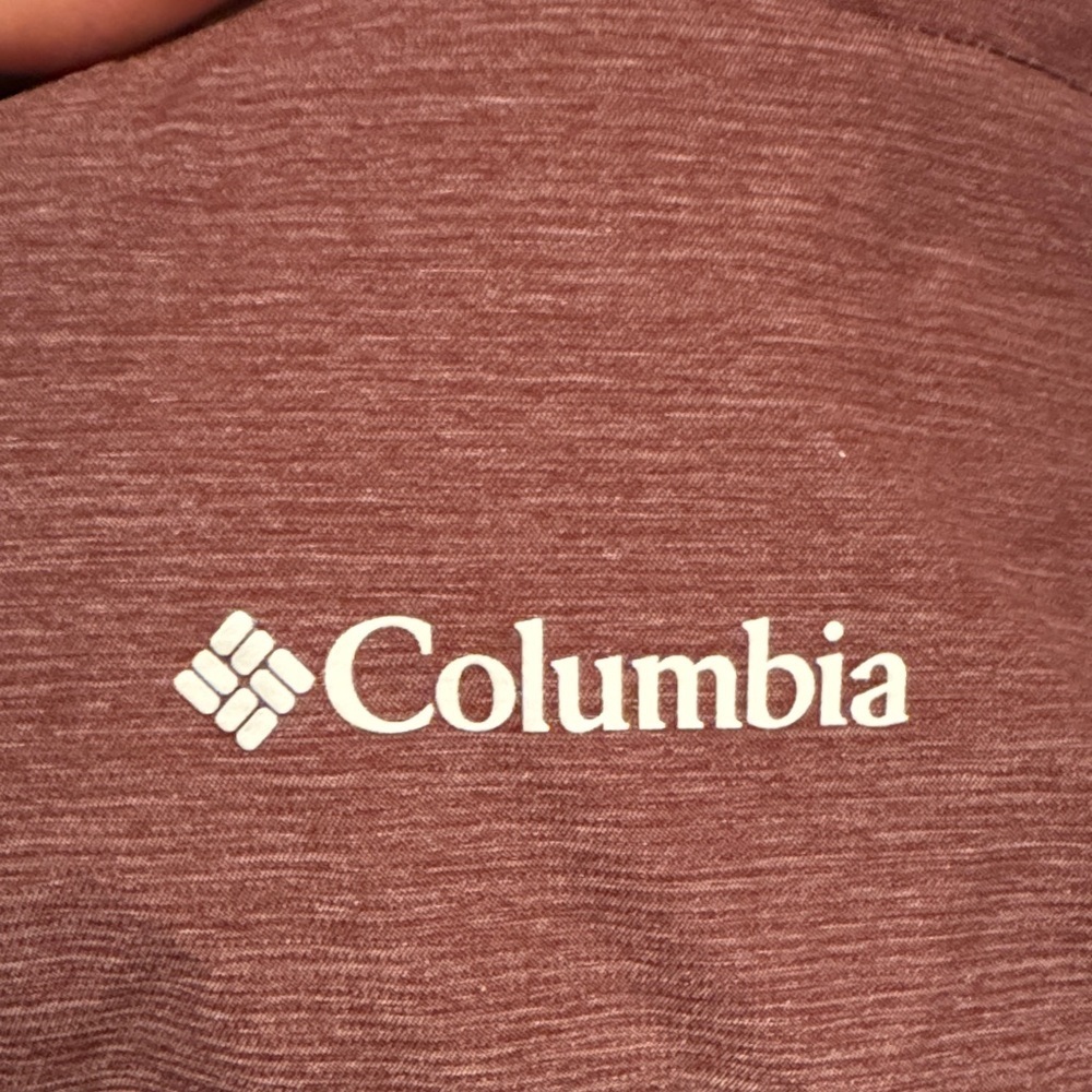 Columbia OmniTech Kids' Burgundy Hooded Puffer Jacket - Picture 4 of 10